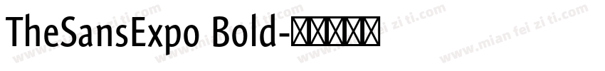 TheSansExpo Bold字体转换